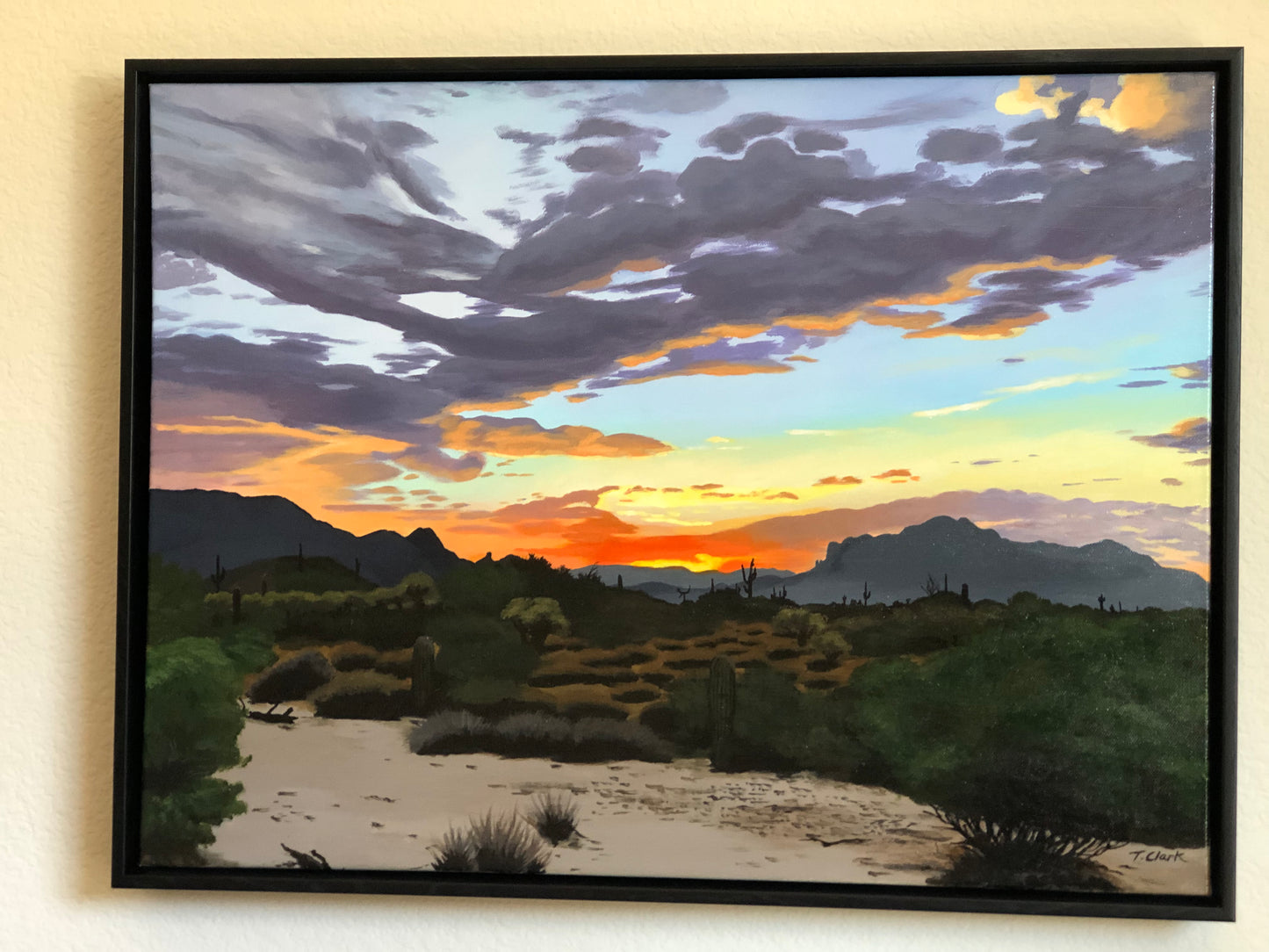 "Usery Sunrise"-(SOLD)Original Painting