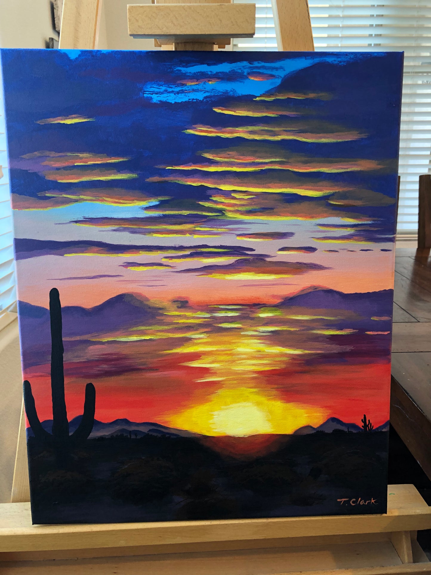 "Arizona Sunset"-Original Painting (SOLD)