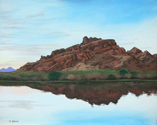 "Red Mountain"-Original Painting (SOLD)