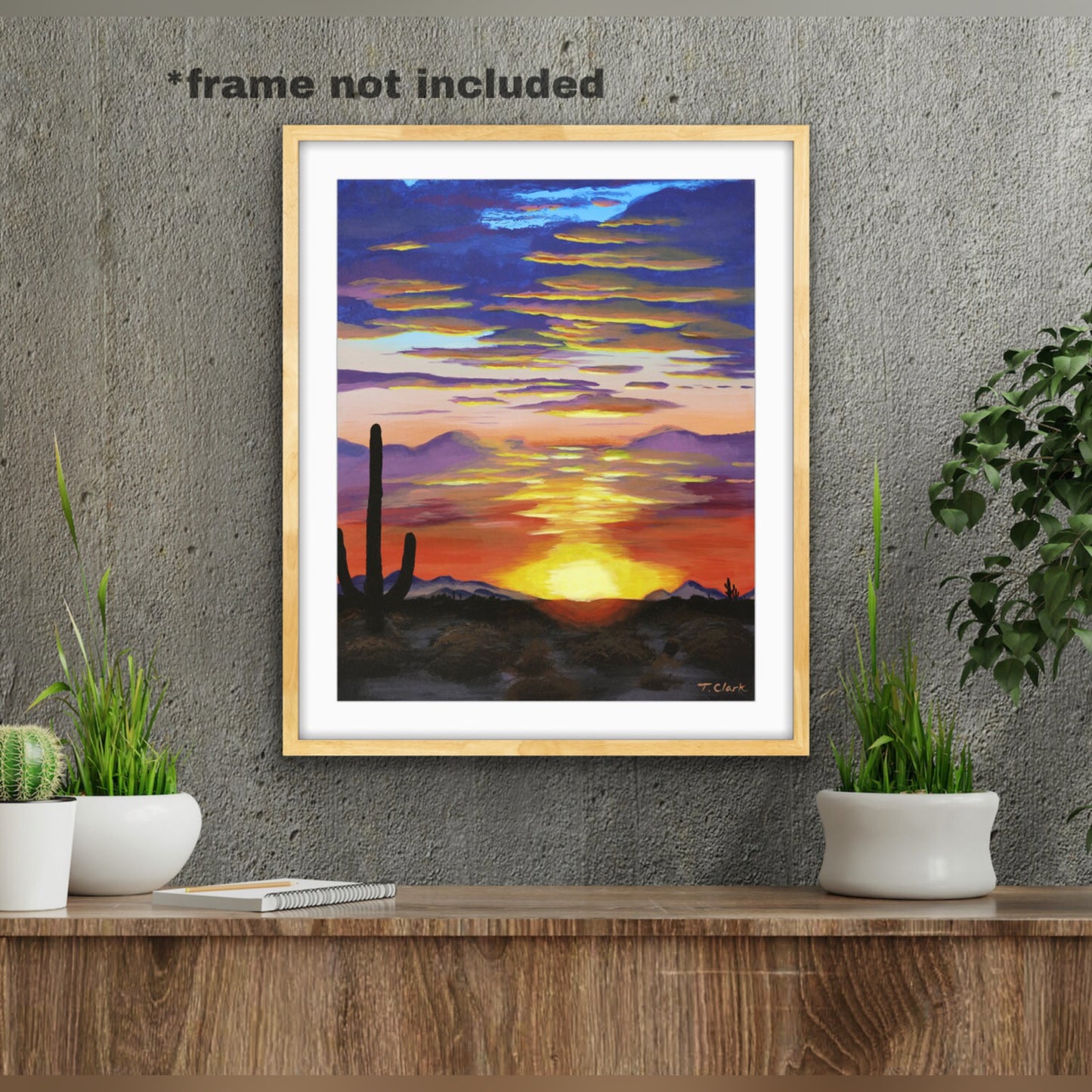 "Arizona Sunset"-Print