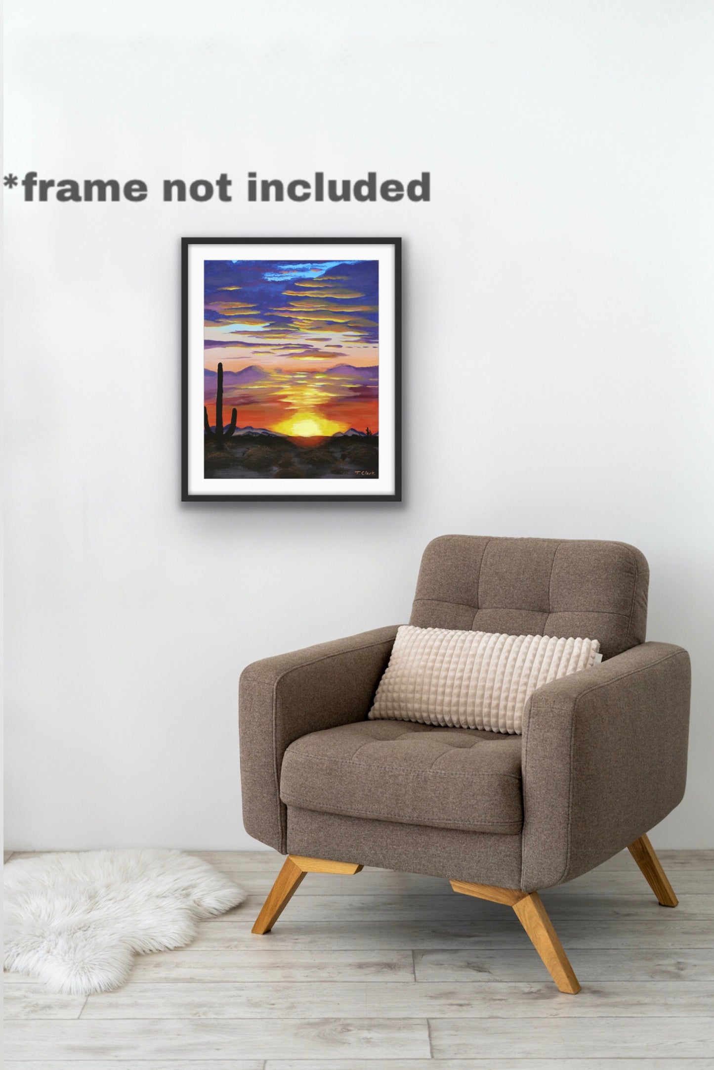 "Arizona Sunset"-Print